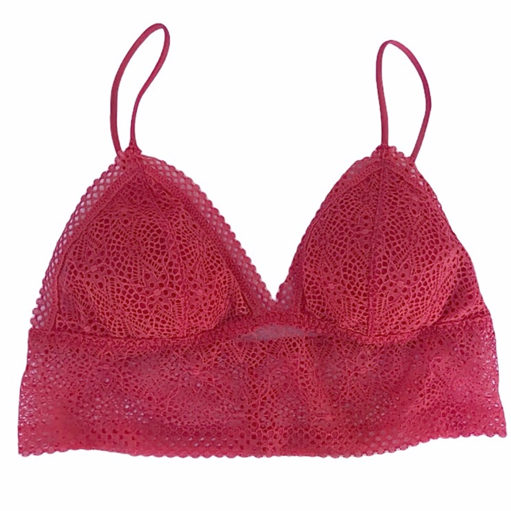 Victoria’s Secret NEW Coral Pink Lace Bralette
